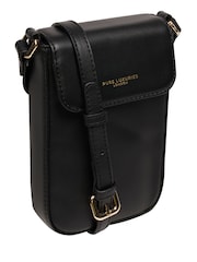 Pure Luxuries London Alexis Leather Cross Body Phone Bag - Image 4 of 6