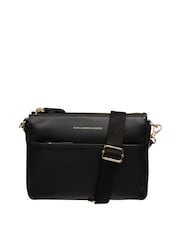 Pure Luxuries London Kerry Leather Cross Body Black Bag - Image 1 of 6