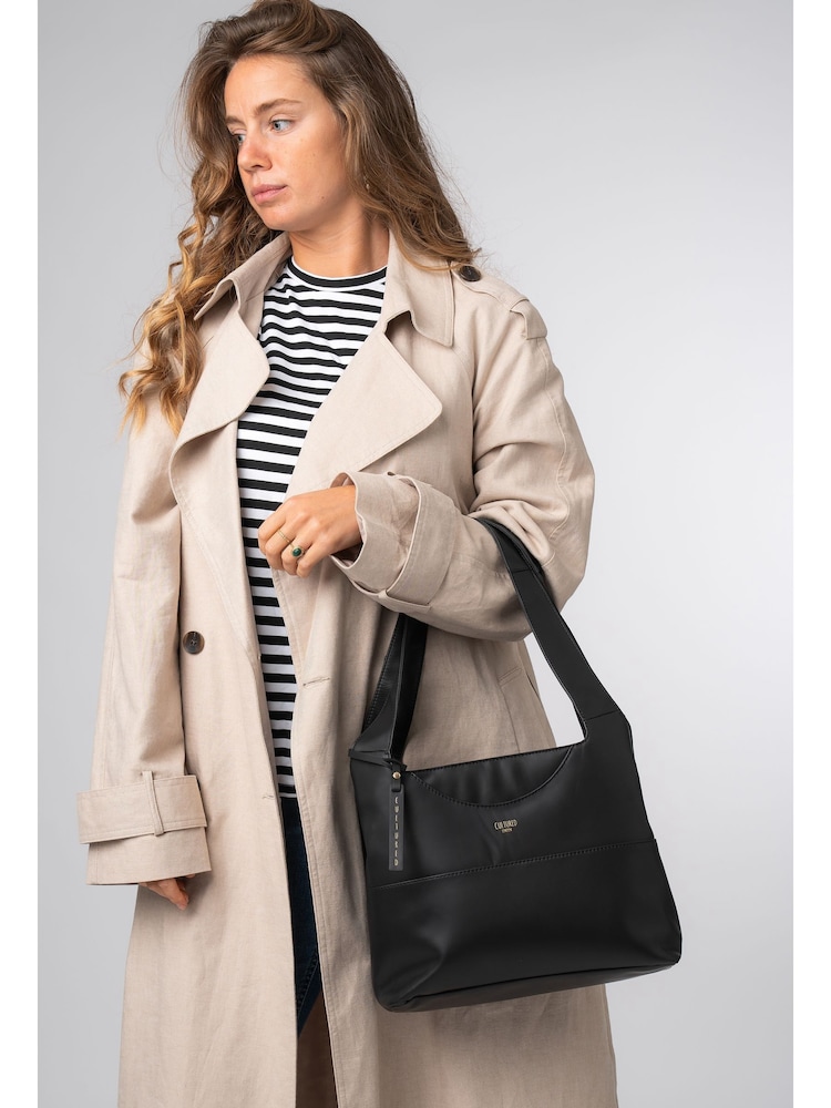 Cultured London Ariel Leather Shoulder Bag - Image 1 of 6