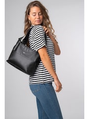 Cultured London Ariel Leather Shoulder Bag - Image 2 of 6