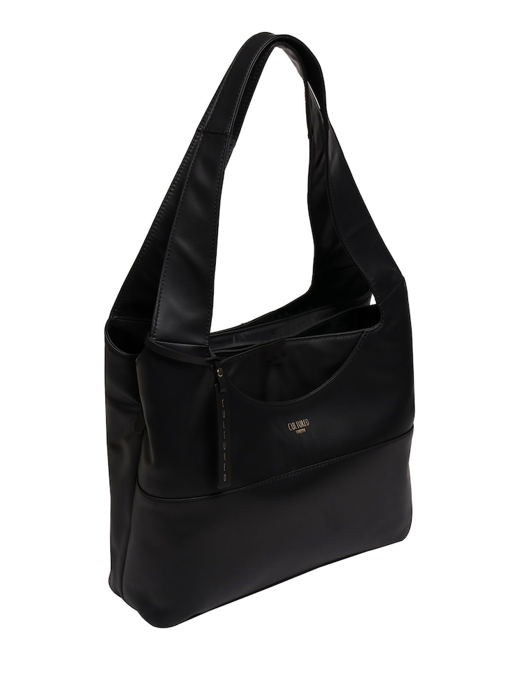 Cultured London Ariel Leather Shoulder Bag - Image 4 of 6