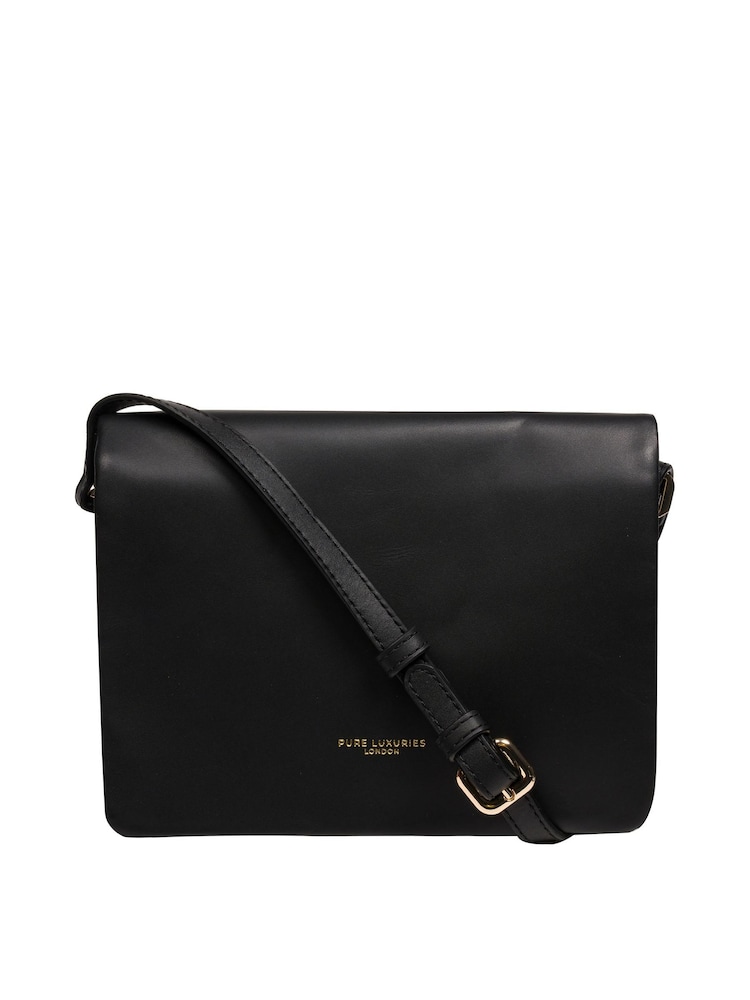 Pure Luxuries London Tammy Leather Cross Body Bag - Image 1 of 6