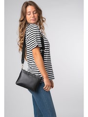 Pure Luxuries London Maria Leather Cross Body Bag - Image 5 of 6