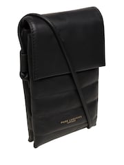 Pure Luxuries London Chloe Leather Cross Body Phone Black Bag - Image 6 of 7