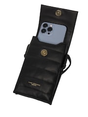 Pure Luxuries London Chloe Leather Cross Body Phone Black Bag - Image 7 of 7