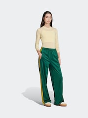 adidas Originals Green Firebird Loose Joggers - Image 3 of 7