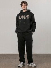 Religion Black 100% Cotton Love Hoodie - Image 4 of 4