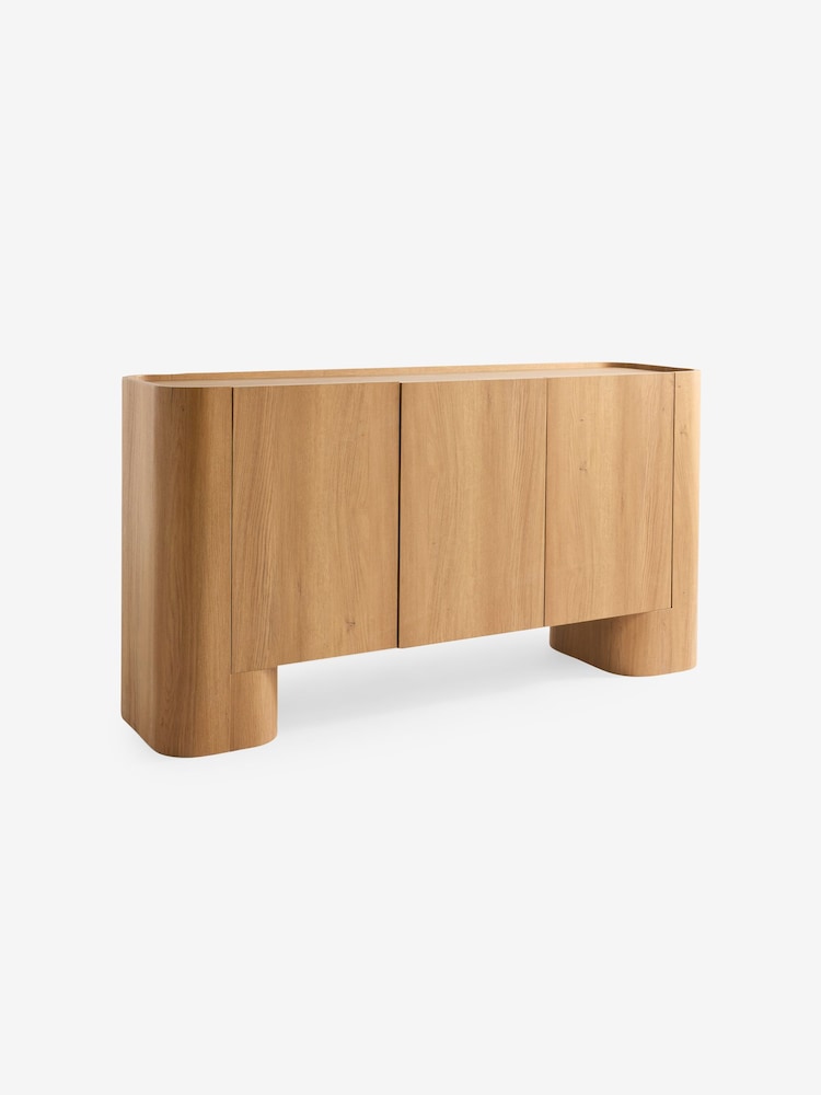 MADE.COM Light Oak Effect Kain Large Large Sideboard - Image 2 of 2