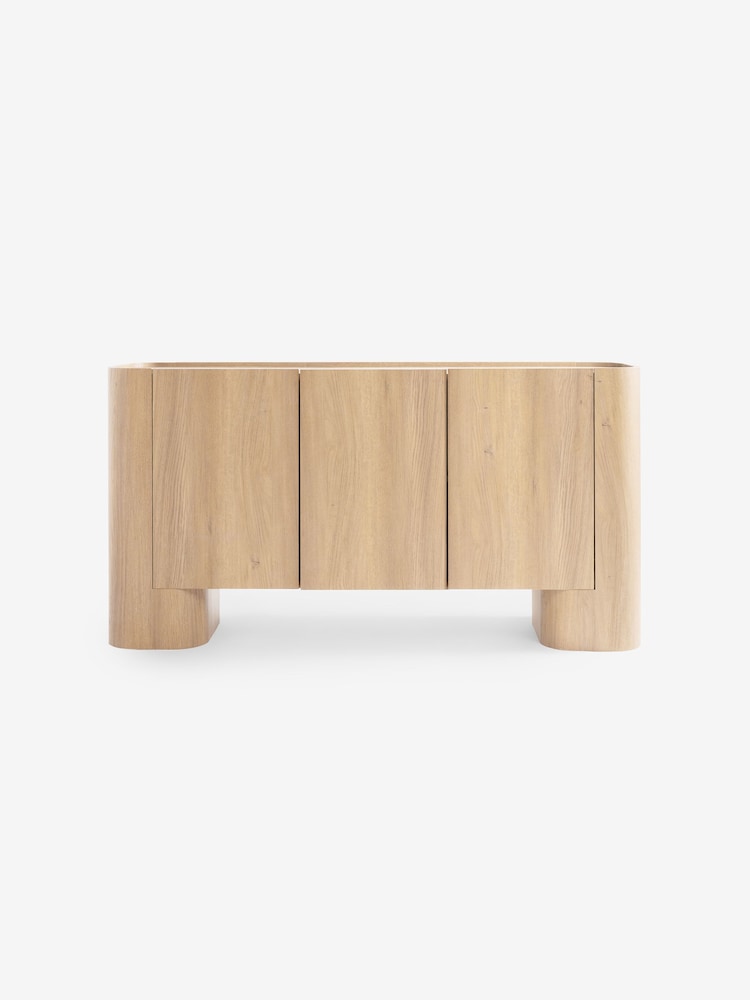 MADE.COM Light Oak Effect Kain Large Large Sideboard - Image 5 of 5