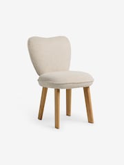 MADE.COM Set of 2 Casual Boucle Natural Tylar Dining Chairs - Image 4 of 5