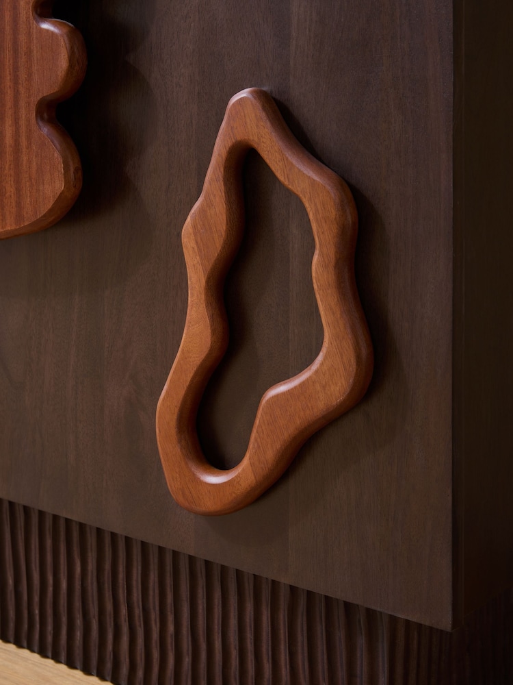MADE.COM Dark Mango Wood Amma Sideboard - Image 5 of 5 MADE.COM Dark Mango Wood Amma Sideboard - Image 5 of 5