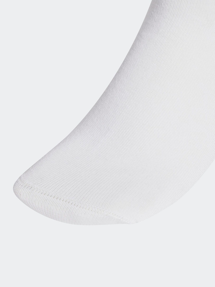 adidas Originals White/Green Mid Cut Crew Socks 3 Pack - Image 4 of 4