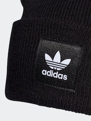 adidas originals Black Cuff Knit Hat - Image 5 of 5