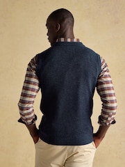 Joules Highland Navy Knitted Tank Top - Image 1 of 6
