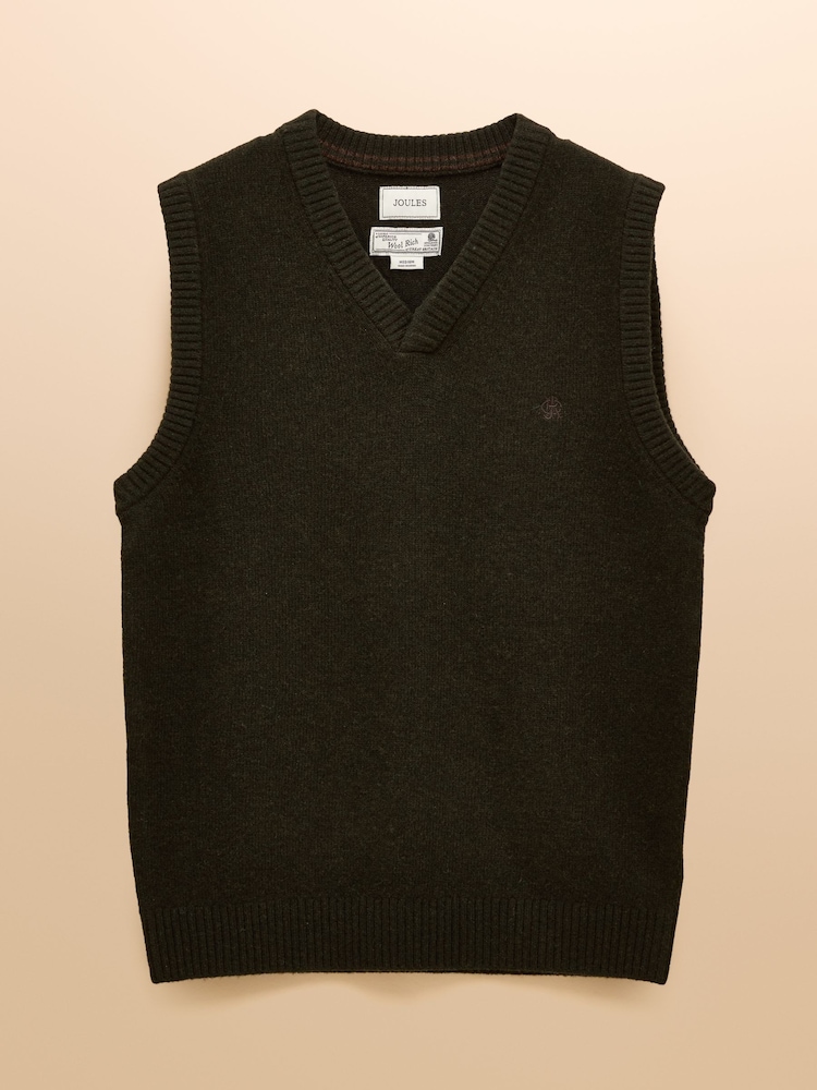 Joules Highland Dark Green Knitted Tank Top - Image 10 of 10 Joules Highland Dark Green Knitted Tank Top - Image 10 of 10