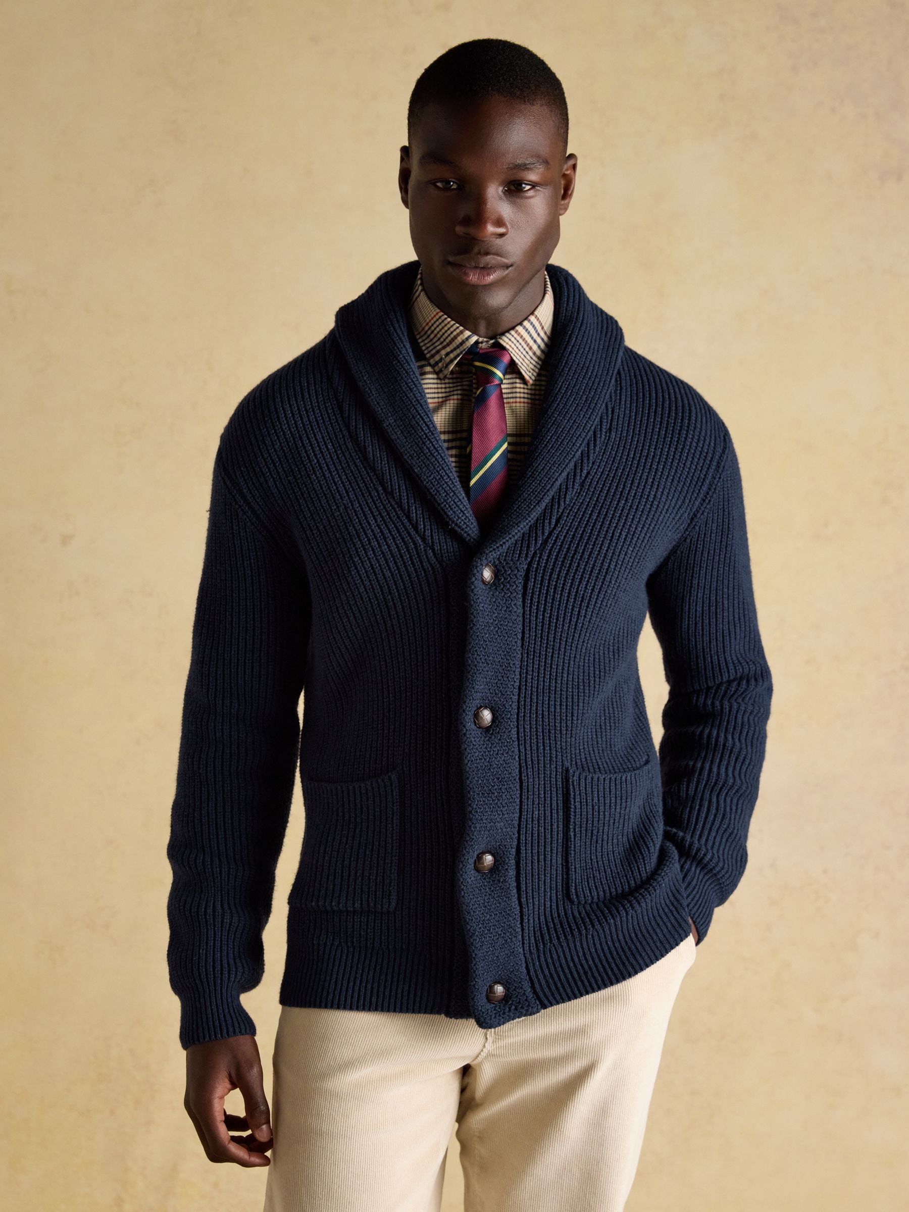 Buy Joules Harrison Navy Shawl Cardigan from Next South Africa