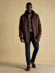 Suéter de tela pata de gallo con alto contenido en lana Ferguson - Imagen 8 de 10