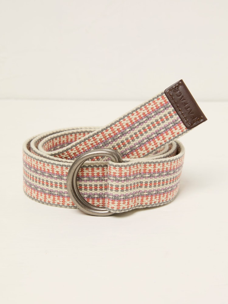 FatFace Pink Webbing Belt - Image 1 of 2