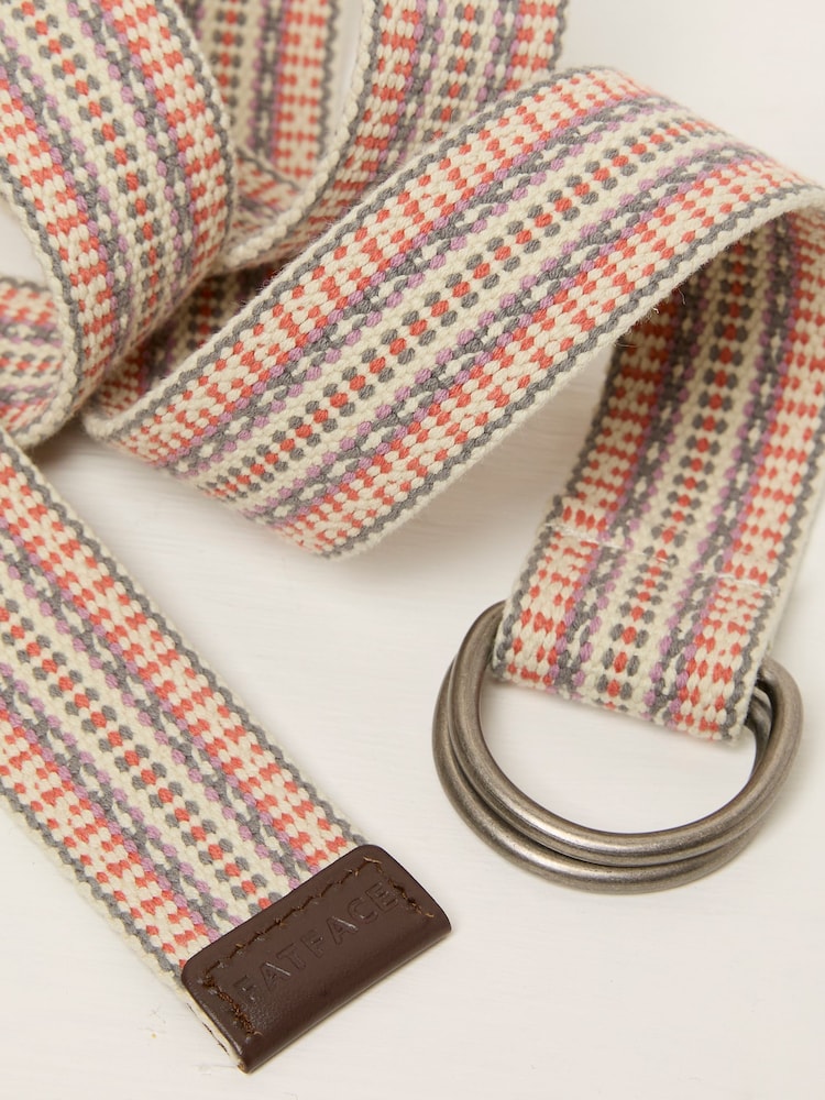 FatFace Pink Webbing Belt - Image 2 of 2