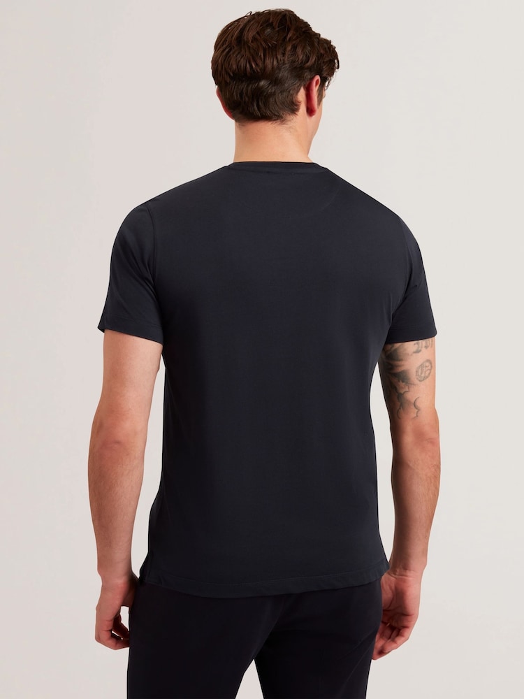 Ted Baker Fether Short Sleeve Box Printed T-Shirt - Imagen 2 de 5