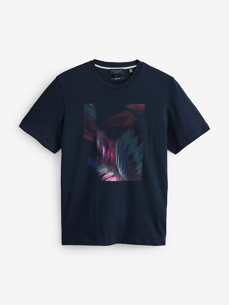 Ted Baker Fether Short Sleeve Box Printed T-Shirt - Imagen 5 de 5