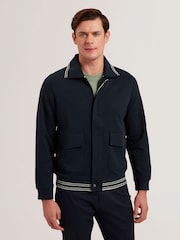Ted Baker Blue Mall Long Sleeve Concealed Placket Jacket - Image 2 of 6