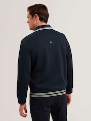 Ted Baker Blue Mall Long Sleeve Concealed Placket Jacket - Image 3 of 6