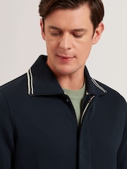 Ted Baker Blue Mall Long Sleeve Concealed Placket Jacket - Image 4 of 6