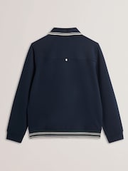 Ted Baker Blue Mall Long Sleeve Concealed Placket Jacket - Image 6 of 6