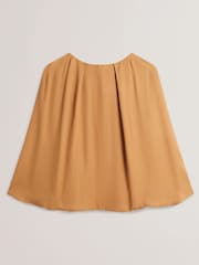 Ted Baker Nude Evros Long Sleeve Blouse - Image 6 of 6