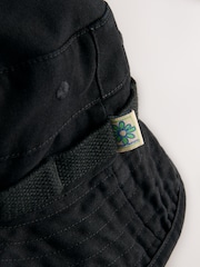 Black Boonie 100% Cotton Hat - Image 3 of 3