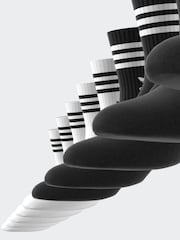 adidas Originals Black/White 3-Stripe Socks 10 Pack - Image 3 of 9