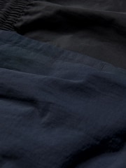 Black/Navy Blue Utility Swim Shorts 2 Pack - Image 19 of 19