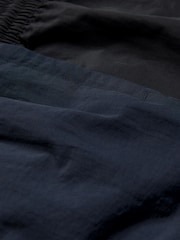 Black/Navy Blue Utility Swim Shorts 2 Pack - Image 20 of 20