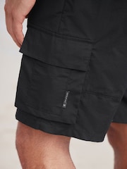 Black/Navy Blue Utility Swim Shorts 2 Pack - Image 6 of 19