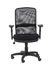 Alphason Black Dakota Mesh Back Office Chair - Image 2 of 5