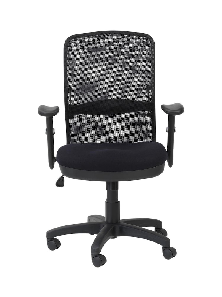 Alphason Black Dakota Mesh Back Office Chair - Image 2 of 5