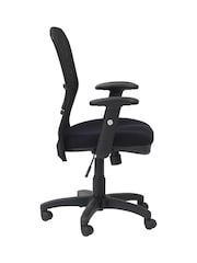 Alphason Black Dakota Mesh Back Office Chair - Image 3 of 5