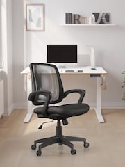 Alphason Black Marvin Office Chair - Image 1 of 5