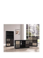 Dorel Home Black Mercer TV Unit Up to 50 Inch - Image 3 of 6
