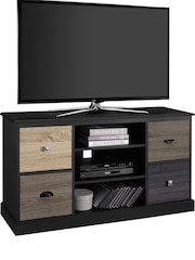 Dorel Home Black Mercer TV Unit Up to 50 Inch - Image 6 of 6