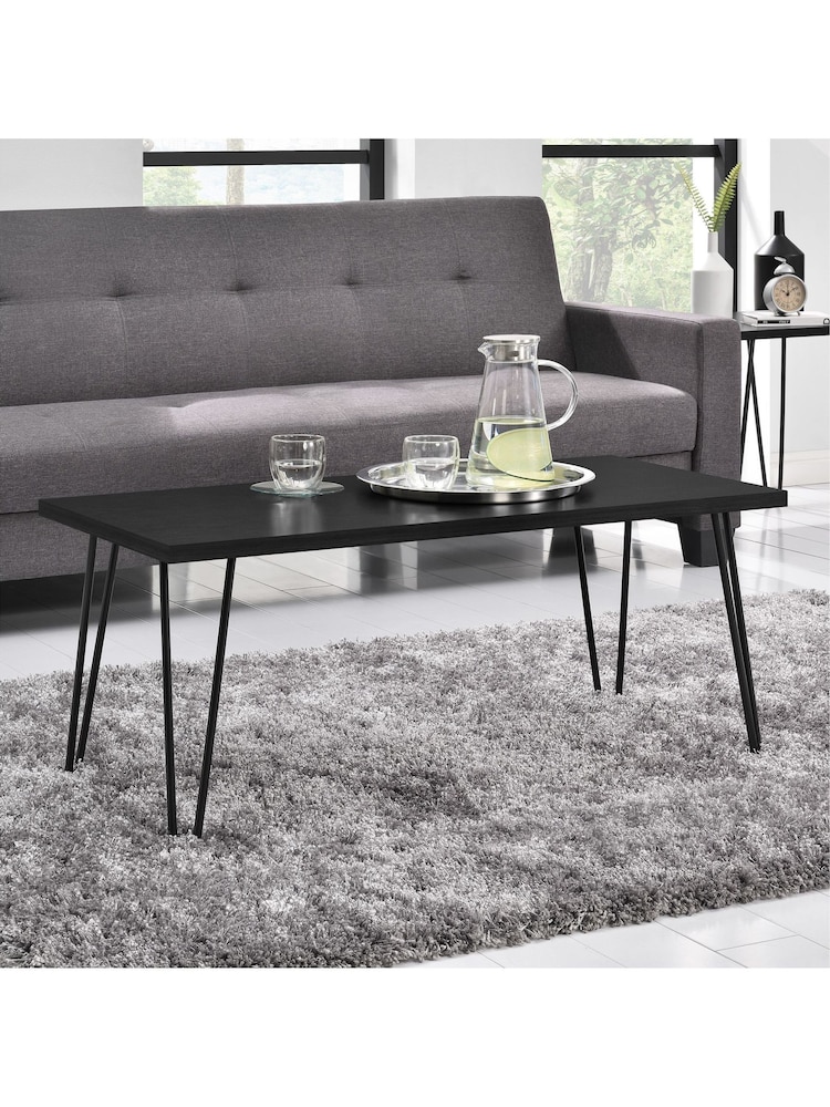 Dorel Home Black Oak Owen Retro Coffee Table - Image 1 of 6