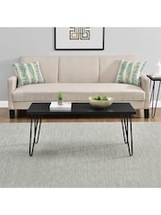 Dorel Home Black Oak Owen Retro Coffee Table - Image 2 of 6