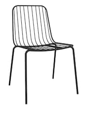 Dorel Home Black Caden Wire Dining Chair Set of 2 - Image 4 of 6