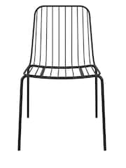 Dorel Home Black Caden Wire Dining Chair Set of 2 - Image 5 of 6