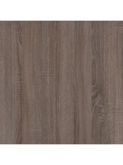 Dorel Home Grey Oak Owen Retro Round Side Table - Image 8 of 8