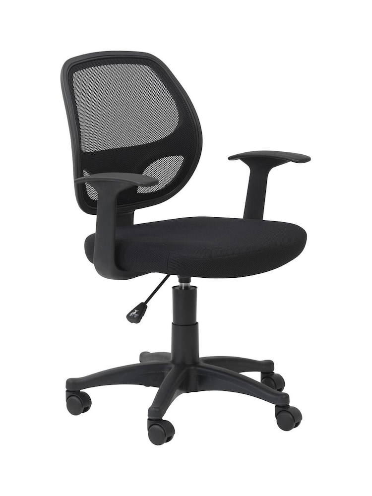 Alphason Black Medium Back Mesh Operators Office Chair Davis - Image 2 of 5