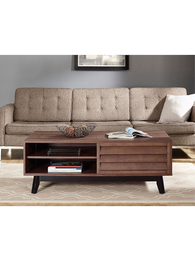 Dorel Home Walnut Vaughn Coffee Table - Image 1 of 6