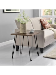 Dorel Home Walnut Owen Retro Side Table - Image 1 of 6