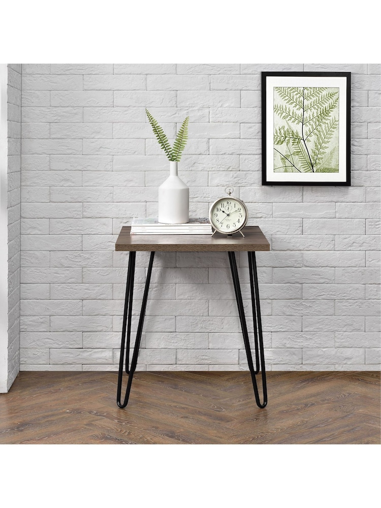Dorel Home Walnut Owen Retro Side Table - Image 2 of 6